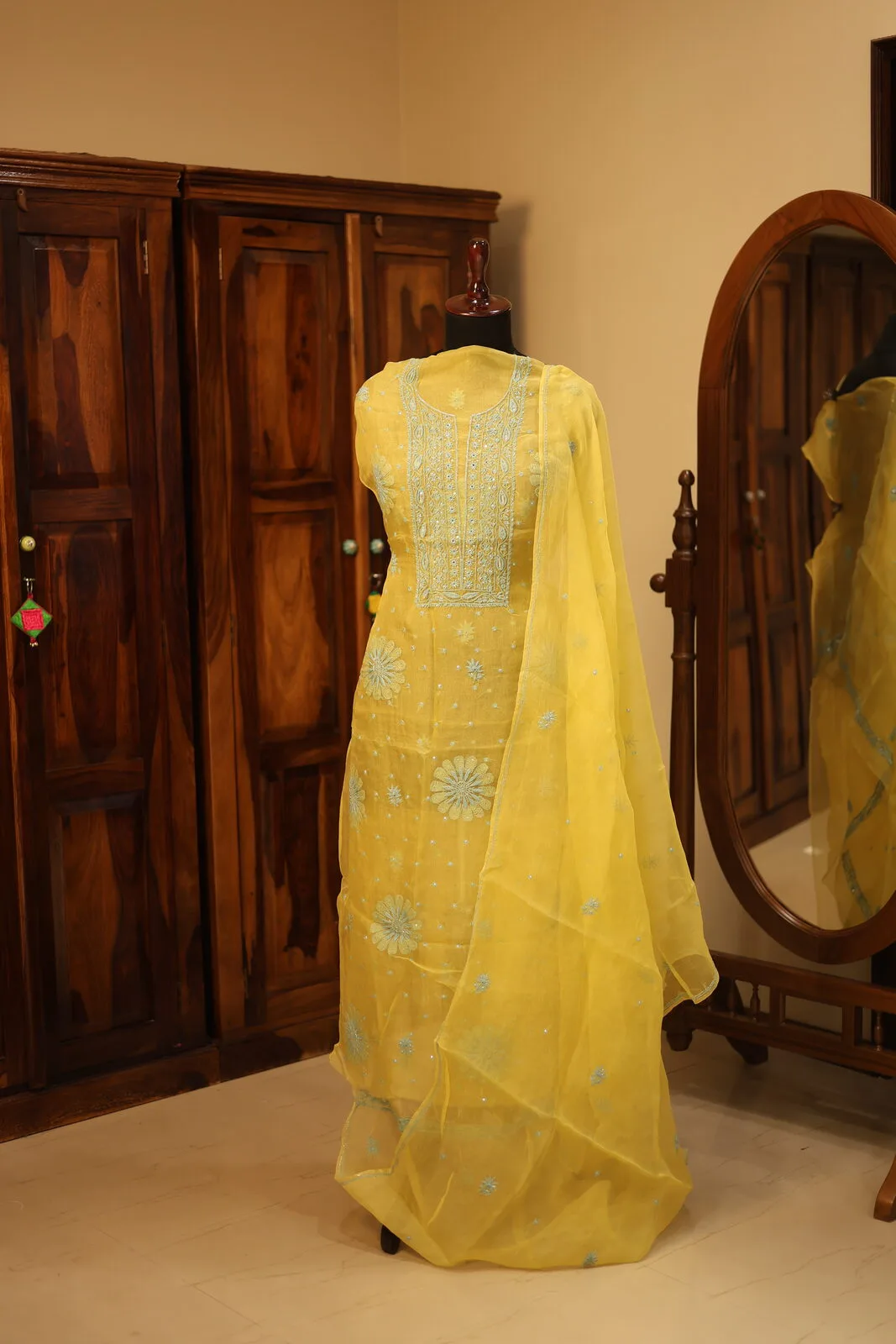 Golden Yellow Daisy Floral Tunic